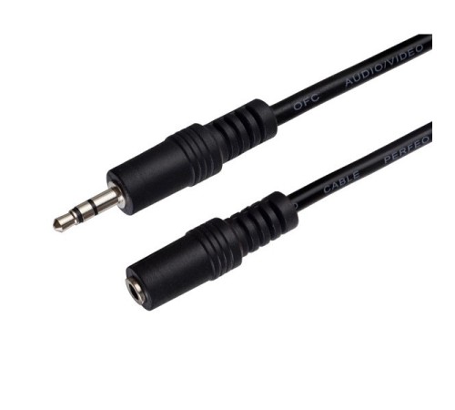 PERFEO Кабель Jack 3.5 мм вилка - Jack 3.5 мм розетка, длина 10 м. (J2204)