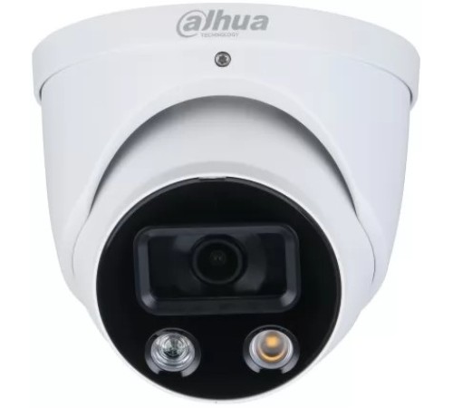 DAHUA DH-IPC-HDW3449HP-AS-PV-0360B-S4 Уличная турельная IP-видеокамера Full-color с ИИ и активным сдерживанием 4Мп, 1/2.7” CMOS, объектив 3.6мм, видеоаналитика, ИК 30м, LED 30м