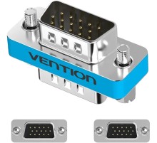 Адаптер переходник Vention VGA 15M/ VGA 15M Адаптер-переходник Vention VGA 15M/VGA 15M (DDBI0)