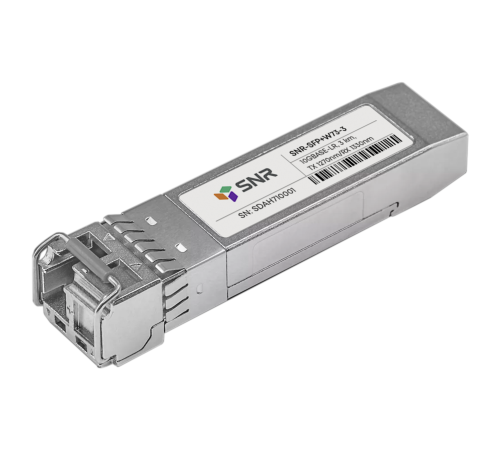 SNR Модуль SFP+ WDM, дальность до 3км (5dB), 1270нм (SNR-SFP+W73-3) SNR Модуль SFP+ WDM, дальность до 3км (5dB), 1270нм (SNR-SFP+W73-3)