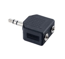 PERFEO Переходник Jack 3.5 мм вилка - 2xJack 3.5 мм розетка, стерео-аудио (A7008)