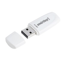 Smartbuy USB Drive 16Gb Scout White [SB016GB2SCW]