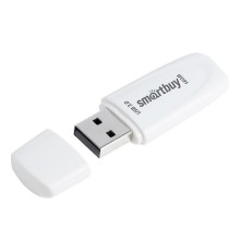 Smartbuy USB Drive 16Gb Scout White [SB016GB2SCW]