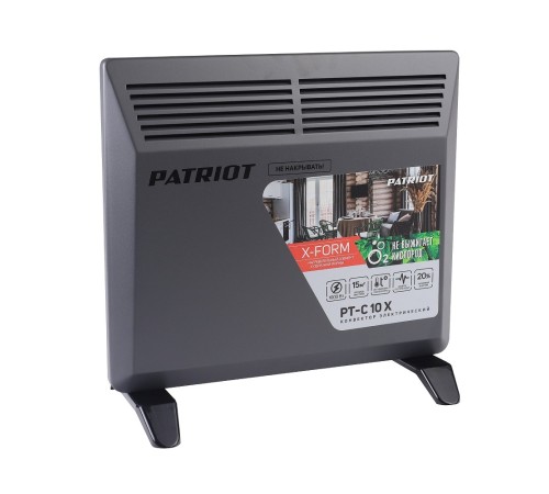 Конвектор электрический Patriot PT-C 10 X [633307302] { 1000 Вт }