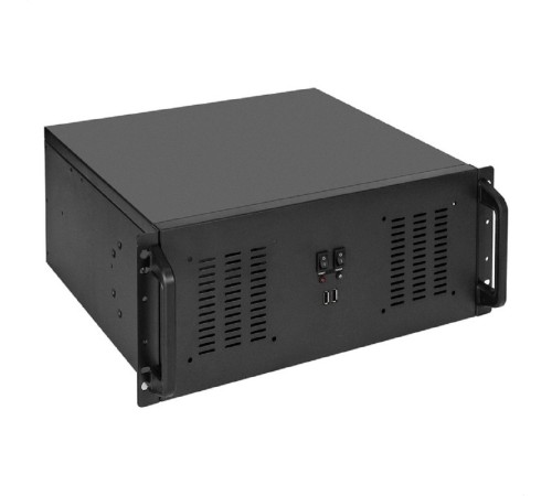 Exegate EX295480RUS Серверный корпус ExeGate Pro 4U350-02 <RM 19", высота 4U, глубина 350, без БП, 2*USB>