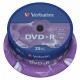 Диск DVD+R Verbatim 4.7Gb 16x Cake Box (25шт) (43500)