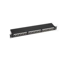 Rexant (02-0041) Панель коммутационная 19", 1U, 24 порта, STP, RJ-45, CAT 5e