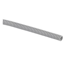 ЭРА Б0061045 Труба гофрированная ПВХ GOFR-20-100-PVC-SIMPLE серая 20мм с зондом 100м