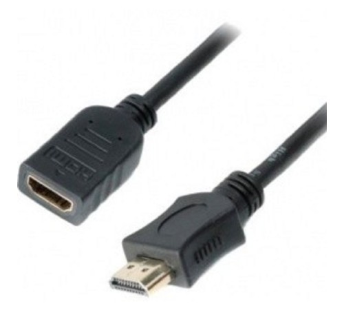 Удлинитель кабеля HDMI Cablexpert CC-HDMI4X-0.5M, 0.5 м, v2.0, 19M/19F, черный, экран