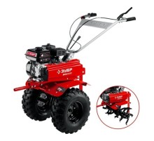 ЗУБР  увеличенные колеса, 7 л.с., мотоблок с понижающей передачей  [МТБ-400 У]