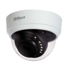 DAHUA DH-HAC-D1A21P-0360B Купольная HDCVI-видеокамера 2Мп, 1/2.7” CMOS, объектив 3.6мм, ИК-подсветка до 20м, корпус: пластик