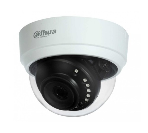 DAHUA DH-HAC-D1A51P-0280B-S2 Купольная HDCVI-видеокамера 5Мп, 1/2.7” CMOS, объектив 2.8мм, ИК 20м, корпус: пластик