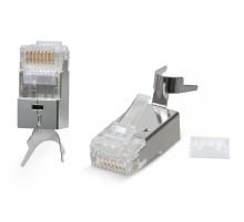 Коннектор rj-45(8p8c) под витую пару, категория 6a/7/7a, экранированный Cabeus 8P8C-SH-C7(1.5)-TWP Коннектор RJ-45(8P8C) под витую пару, категория 6a/7/7a, экранированный, универсальный (8P8C-SH-C7(1.5)-TWP)