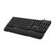 Клавиатура проводная Genius KB-100XP, черная (Black), USB, RU