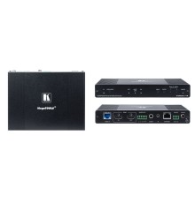 Kramer TP-900UHD Бесподрывный приемник HDMI, Аудио, RS-232, ИК, Ethernet по витой паре HDBaseT со встроенным масштабатором и дополнительным входом HDMI; поддержка 4К60 4:2:0, POE (50-80519090)