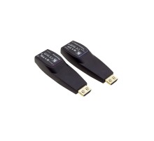 Удлинитель интерфейса Kramer 617R/T Передатчик и приемник сигнала HDMI по волоконно-оптическому кабелю; кабель 2LC, многомодовый ОМ3, до 100 м, поддержка 4К60 4:4:4 (94-0006150)