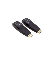 Удлинитель интерфейса Kramer 617R/T Передатчик и приемник сигнала HDMI по волоконно-оптическому кабелю; кабель 2LC, многомодовый ОМ3, до 100 м, поддержка 4К60 4:4:4 (94-0006150)