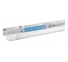 ЭРА Б0033006 Лампа светодиодная STD LED T8-24W-840-G13-1500mm G13 поворотный 24Вт трубка стекло нейтральный белый свет