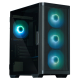Корпус ZALMAN M4, MATX, BLACK, WINDOW, 1xCombo (3.5'' or 2.5''), 1x3.5", 2x2.5", 1xUSB2.0, 2xUSB3.0, FRONT 3x120mm ARGB, REAR 1x120mm ARGB (M4 Black)