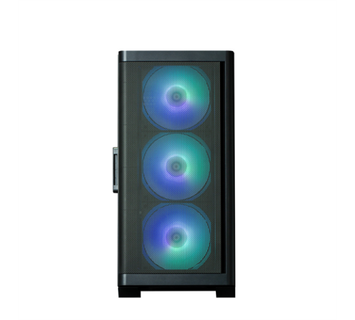Корпус ZALMAN M4, MATX, BLACK, WINDOW, 1xCombo (3.5'' or 2.5''), 1x3.5", 2x2.5", 1xUSB2.0, 2xUSB3.0, FRONT 3x120mm ARGB, REAR 1x120mm ARGB (M4 Black)