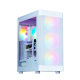 Корпус ZALMAN i4 TG, ATX, WHITE, FRONT MESH, WINDOW, 4x3.5", 2x2.5", 1xUSB2.0, 2xUSB3.0, FRONT 3x140mm FRGB, REAR 1x140mm FRGB (i4 TG White)