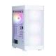 Корпус ZALMAN i4 TG, ATX, WHITE, FRONT MESH, WINDOW, 4x3.5", 2x2.5", 1xUSB2.0, 2xUSB3.0, FRONT 3x140mm FRGB, REAR 1x140mm FRGB (i4 TG White)
