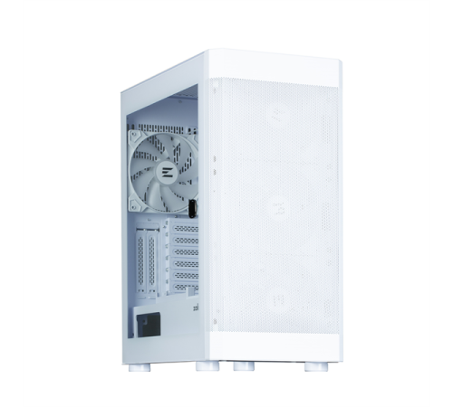 Корпус ZALMAN i4 TG, ATX, WHITE, FRONT MESH, WINDOW, 4x3.5", 2x2.5", 1xUSB2.0, 2xUSB3.0, FRONT 3x140mm FRGB, REAR 1x140mm FRGB (i4 TG White)
