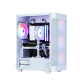 Корпус ZALMAN i4 TG, ATX, WHITE, FRONT MESH, WINDOW, 4x3.5", 2x2.5", 1xUSB2.0, 2xUSB3.0, FRONT 3x140mm FRGB, REAR 1x140mm FRGB (i4 TG White)