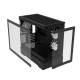 Корпус ZALMAN P30, MATX, BLACK, WINDOW, 2x3.5", 3x2.5", 1xUSB TYPE-C, 1xUSB3.0, SIDE 2x120mm ARGB, REAR 1x120mm ARGB (P30 Black)