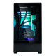 Корпус ZALMAN P30, MATX, BLACK, WINDOW, 2x3.5", 3x2.5", 1xUSB TYPE-C, 1xUSB3.0, SIDE 2x120mm ARGB, REAR 1x120mm ARGB (P30 Black)