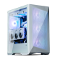 Корпус ZALMAN Z9 Iceberg MS, EATX, WHITE, WINDOW, 4x3.5", 5x2.5", 2xUSB2.0, 2xUSB3.0, 1xUSB 3.1 Gen2 Type-C, FRONT 3x140mm ARGB, REAR 1x140mm ARGB (Z9 Iceberg MS White)