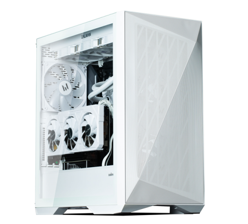 Корпус ZALMAN Z9 Iceberg MS, EATX, WHITE, WINDOW, 4x3.5", 5x2.5", 2xUSB2.0, 2xUSB3.0, 1xUSB 3.1 Gen2 Type-C, FRONT 3x140mm ARGB, REAR 1x140mm ARGB (Z9 Iceberg MS White)