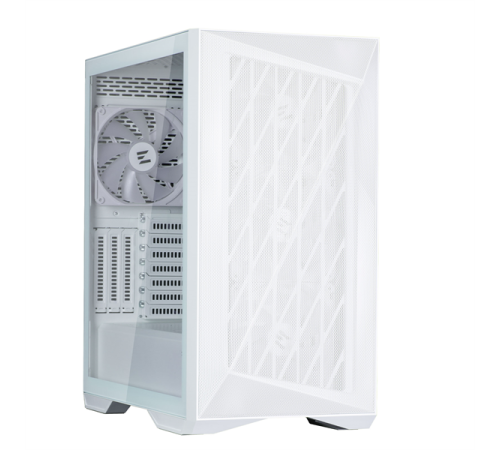 Корпус ZALMAN Z9 Iceberg MS, EATX, WHITE, WINDOW, 4x3.5", 5x2.5", 2xUSB2.0, 2xUSB3.0, 1xUSB 3.1 Gen2 Type-C, FRONT 3x140mm ARGB, REAR 1x140mm ARGB (Z9 Iceberg MS White)
