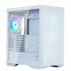 Корпус ZALMAN Z9 Iceberg MS, EATX, WHITE, WINDOW, 4x3.5", 5x2.5", 2xUSB2.0, 2xUSB3.0, 1xUSB 3.1 Gen2 Type-C, FRONT 3x140mm ARGB, REAR 1x140mm ARGB (Z9 Iceberg MS White)