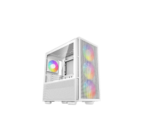Корпус Deepcool CH560 WH без БП, боковое окно (закаленное стекло), 3x140мм ARGB вентилятор спереди и 1x120мм ARGB вентилятор сзади, белый, ATX (CH560 WH)