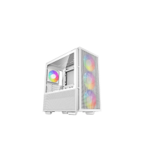 Корпус Deepcool CH560 WH без БП, боковое окно (закаленное стекло), 3x140мм ARGB вентилятор спереди и 1x120мм ARGB вентилятор сзади, белый, ATX (CH560 WH)