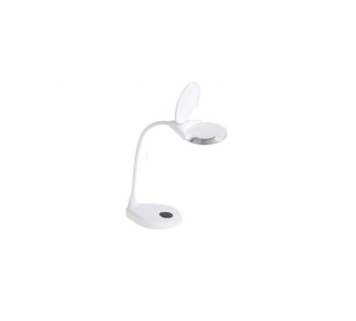 Rexant 31-0560 Лупа настольная 3D с подсветкой 3LED, сенсорная регулировка яркости, EXPERT, o 125мм, белая Rexant 31-0560 Лупа настольная 3D с подсветкой 3LED, сенсорная регулировка яркости, EXPERT, o 125мм, белая