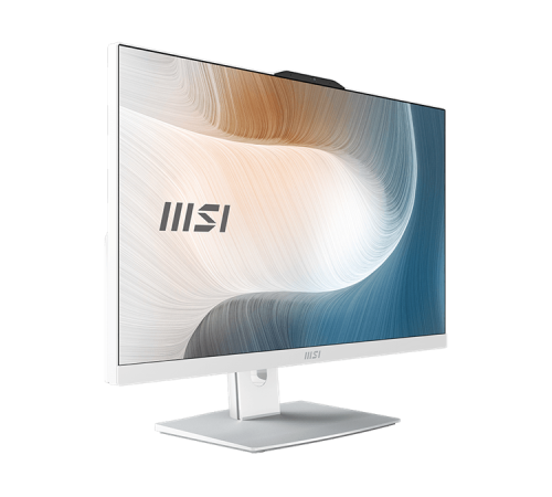 MSI Modern AM242P 1M AiO 23,8" FHD (1920x1080)IPS AG Non-touch, Core i3-100U (1.2GHz), 8Gb DDR5(1*8GB), 512GB SSD M.2, Intel UHD, WiFi, BT, camera, WirelessKB&mouse Eng/Rus, No OS,1y,White MSI Modern AM242P 1M AiO 23,8" FHD (1920x1080)IPS AG Non-touch, Core i3-100U (1.2GHz), 8Gb DDR5(1*8GB), 512GB SSD M.2, Intel UHD, WiFi, BT, camera, WirelessKB&mouse Eng/Rus, No OS,1y,White