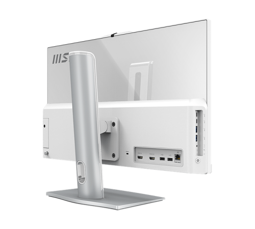 Моноблок MSI Modern AM242P 1M-1022XRU 23.8" Full HD Core 5 120U (1.4) 16Gb SSD512Gb UHDG noOS GbitEth WiFi BT 120W клавиатура мышь Cam белый 1920x1080