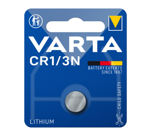 Батарейка Varta ELECTRONICS CR1/3N BL1 Lithium 3V (6131) (1/10/100) VARTA 06131101401