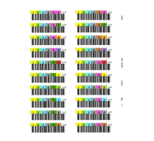 Комплект наклейки для ленточной библиотеки DELL LTO8 Tape Labels, 401-600, Cust Kit (LTO8 Tape Labels, 401-600) (389-DWQH)