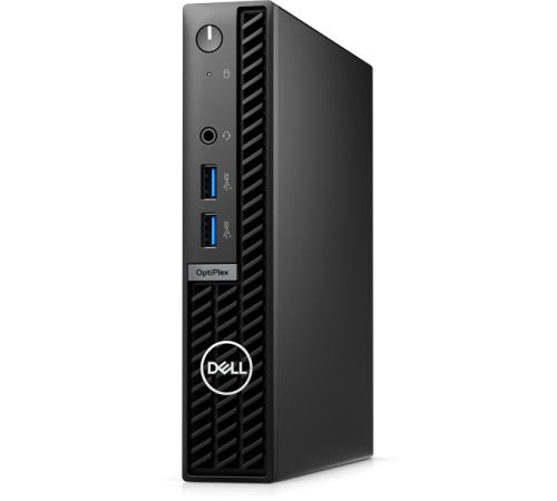 Пк Dell Optiplex 7010 MFF Core i3-13100T/8GB/256GB SSD+ 1TB HDD/Integrated/WLAN + BT,Ubuntu,2y KB Eng (7010-3820)