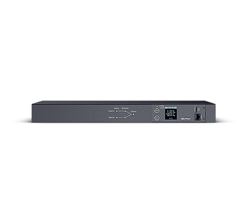 Панель питания распределительная ATS CyberPower PDU24005(PDU20MHVIEC10AT) 1U type, 16Amp, plug IEC 320 C20, (8) IEC 320 C13 (2) IEC 320 C19 (PDU24005)