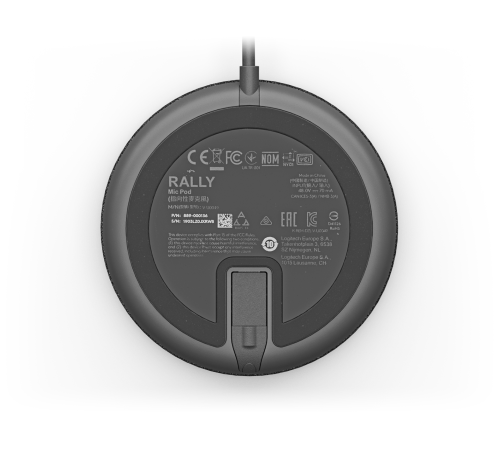 Микрофон Logitech Microphone for Rally Ultra-HD ConferenceCam (989-000430)