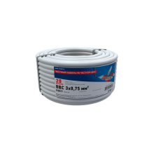 Провод ПВС 3x0.75 Б (уп.20м) Rexant 01-8042-20