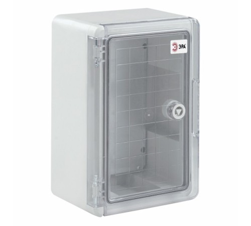 Эра Б0052352 Щит пластиковый ЩМП-П box302013_t 300х200х130мм прозрачная дверь УХЛ1 IP65 IK10 Эра Б0052352 Щит пластиковый ЩМП-П box302013_t 300х200х130мм прозрачная дверь УХЛ1 IP65 IK10