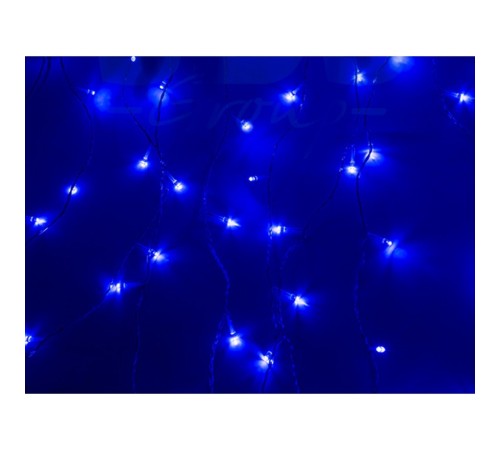 Neon-night 235-033 Гирлянда "Светодиодный Дождь"  1,5х1,5м, свечение с динамикой, прозрачный провод, 230 В, диоды СИНИЕ [235-033]