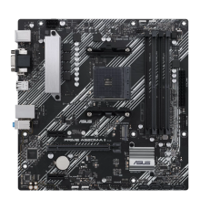 Материнская плата ASUS PRIME A520M-A II/CSM, Socket AM4, A520, 4*DDR4,  D-Sub+DP+HDMI, SATA3 + RAID, Audio, Gb LAN, USB 3.2*5, USB 2.0*4, COM*1 header (w/o cable), mATX ; 990MB17H0-M0EAYC (PRIME A520M-A II/CSM)