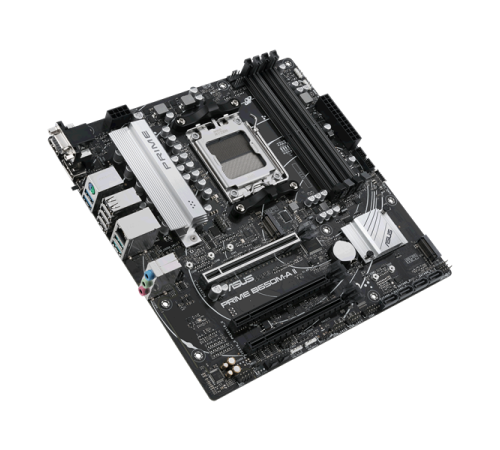 Материнская плата ASUS PRIME B650M-A II-CSM, Socket AM5, B650, 4*DDR5, HDMI+DP+VGA, 4xSATA3 + RAID, M2, Audio, Gb LAN, USB 3.2, USB 2.0, mATX; 90MB1EH0-M0EAY0 (PRIME B650M-A II-CSM)