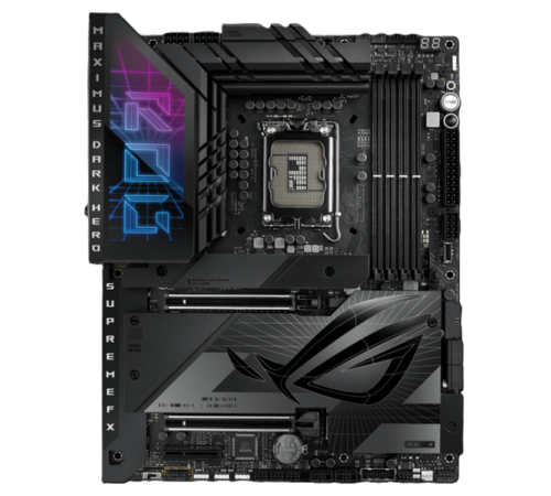 Материнская плата ASUS ROG MAXIMUS Z790 DARK HERO, LGA1700, Z790, 4*DDR5, HDMI, 6xSATA3 + RAID, M2, Audio, Gb LAN, USB 3.2, USB 2.0, ATX;90MB1F90-M0EAY0 (ROG MAXIMUS Z790 DARK HERO)